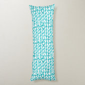 水彩亀しぼり波 ボディピロー (裏面 (縦))