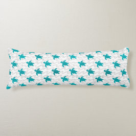 水彩亀しぼり波 ボディピロー