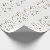 水彩亀救自然 ラッピングペーパー (角)