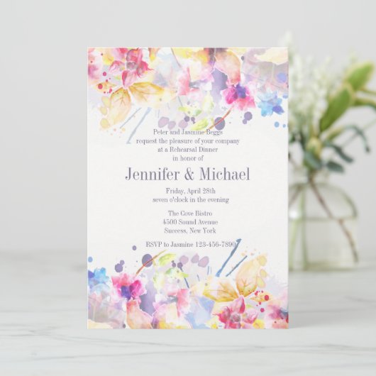 水彩交響曲招待状 招待状 (スタンド正面)