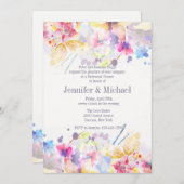 水彩交響曲招待状 招待状 (正面/裏面)