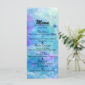 水彩人魚テールバースデーパーティーカスタム メニュー (スタンド正面)