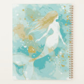 水彩人魚パーソナルスパイラルプランナー プランナー手帳 (裏面)