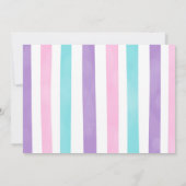 水彩人魚写真招待状 招待状 (裏面)