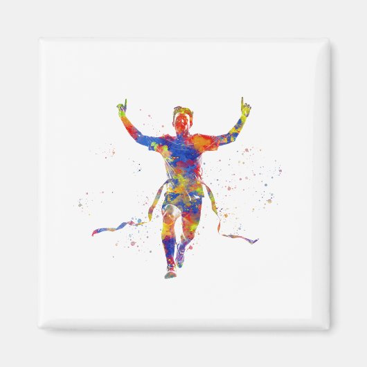 水彩仕上げラインランナー マグネット (正面)