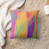 水彩付き角枕抽象デザイン クッション (ブランケット)