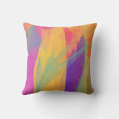 水彩付き角枕抽象デザイン クッション (裏面)