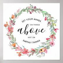 水彩以上のフローラに心を向ける