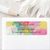 水彩住所 シール (インサイチュ)