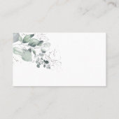 水彩何枚のコルクブライダルシャワーカードゲーム プレイスカード (裏面)