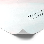 水彩価格ポスター ポスター (角)