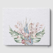 水彩保保フローラと植物学結婚の ゲストブック (裏面)