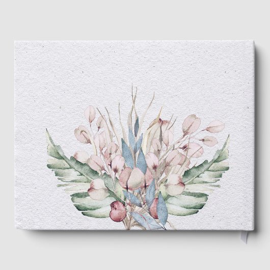 水彩保保フローラと植物学結婚の ゲストブック (裏面)