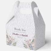 水彩保保フローラと植物学結婚の フェイバーボックス (裏面)