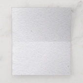 水彩保保フローラと植物学結婚の プレイスカード (内部開封)