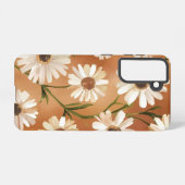 水彩保保ミニマリスト電話ケース | デイジーD SAMSUNG GALAXYケース (裏面横)