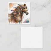 水彩保馬ノートカード ノートカード (正面/裏面)