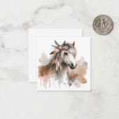 水彩保馬ノートカード ノートカード (正面/裏面インサイチュ)