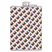 水彩信号航海の海上国旗 フラスク (裏面)