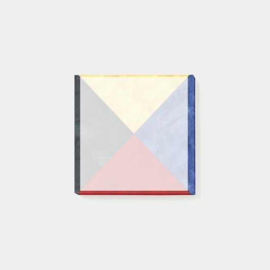 水彩信号航海の海上国旗 ポストイット (正面)