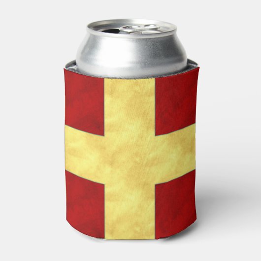 水彩信号航海の海上国旗 缶クーラー (缶正面)