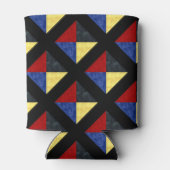 水彩信号航海の海上国旗 缶クーラー (裏面)