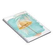 水彩傘ノート ノートブック (右側)