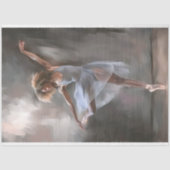 水彩優雅なバレエ団 薄葉紙 (正面)