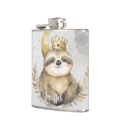 水彩光沢ムーンクラウン フラスク (左)