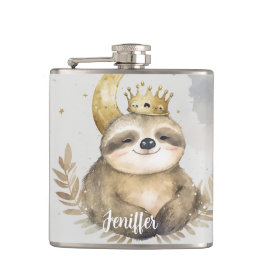 水彩光沢ムーンクラウン フラスク