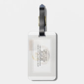 水彩光沢ムーンクラウン ラゲッジタグ (裏面縦)