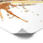 水彩光沢 ポスター (角)