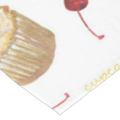 水彩入りカップケーキ テーブルクロス (アングル)