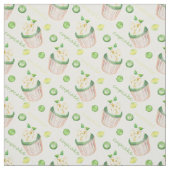 水彩入りカップケーキ ファブリック (見本)