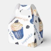 水彩入りカップケーキ フェイバーボックス (裏面サイド)