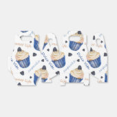 水彩入りカップケーキ フェイバーボックス (折り畳みなし)