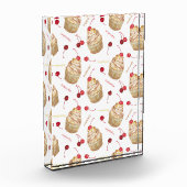 水彩入りカップケーキ フォトブロック (左)