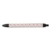 水彩入りカップケーキ 黒ボールペン (正面)