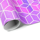 水彩六角イラストレーション ラッピングペーパー (ロールコーナー)