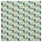 水彩共通ルーンバードアート自然 ファブリック (見本)