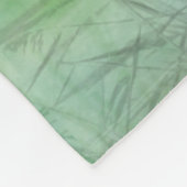 水彩共通ルーンバードアート自然 フリースブランケット (角)