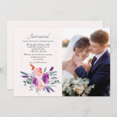 水彩写真のお知らせ 案内状 (正面/裏面)