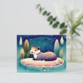 水彩写真ポストクロッシングポストカード ポストカード (スタンド正面)