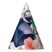 水彩写真卒業 パーティーハット (左)