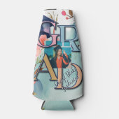 水彩写真卒業 ボトルクーラー (正面)