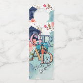 水彩写真卒業 ボトルネックタグ (正面)