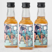 水彩写真卒業 リキュールボトルラベル (ボトル)