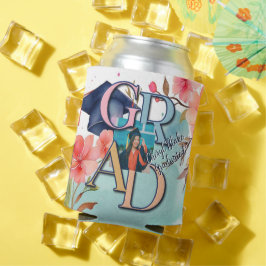 水彩写真卒業 缶クーラー