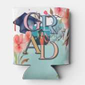 水彩写真卒業 缶クーラー (裏面)