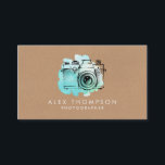 水彩写真家名刺 名刺<br><div class="desc">オリジナルドードル/ヴィンテージカメラの漫画のイラストレーション美しいアクアブルーの水色の洗い背景。全ての文字は、いずれにせよ好きなように適応または移動することができる。このもし名刺の文字をさらに移動、サイズ変更、追加または変更したい場合は、「it」ボタンを押すだけカスタマイズです。私のzazzleストアで人気がある利用可能なその他の多くの名刺デザイン。</div>